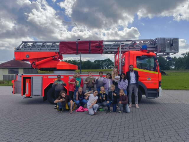 Besuch bei der Feuerwehr